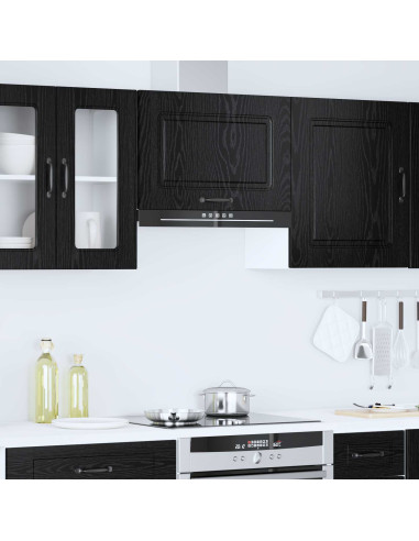 Mobile da cucina con porta Kalmar Rovere Nero 60 x 31 x 40 cm