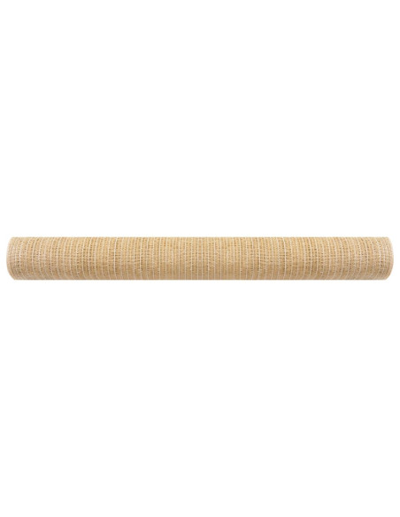 Rete per Privacy Beige 1,5x25 m in HDPE 195 g/m²