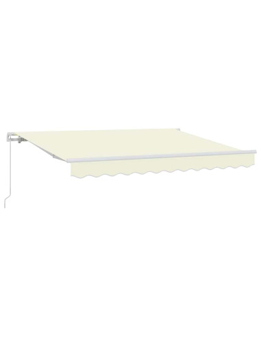 Tenda Retrattile Crema 300 x 200 cm Tessuto