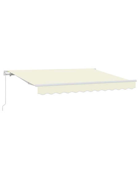 Tenda Retrattile Crema 300 x 200 cm Tessuto