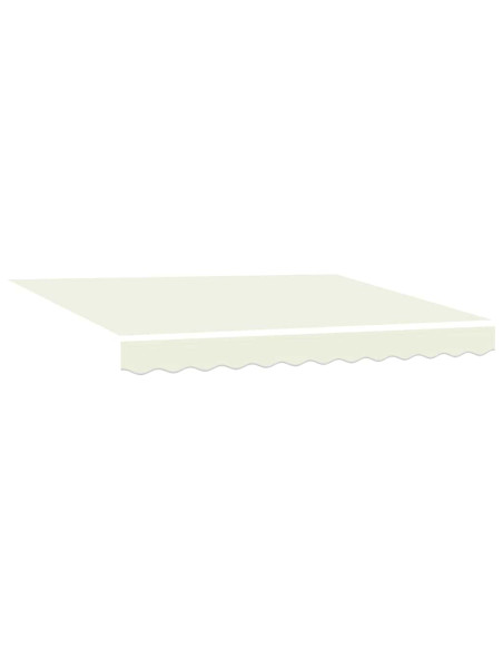 Tenda Retrattile Crema 300 x 200 cm Poliestere e Alluminio