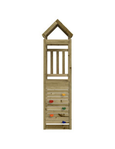 Torre da Gioco Marrone Legno Impregnato Solido 2
