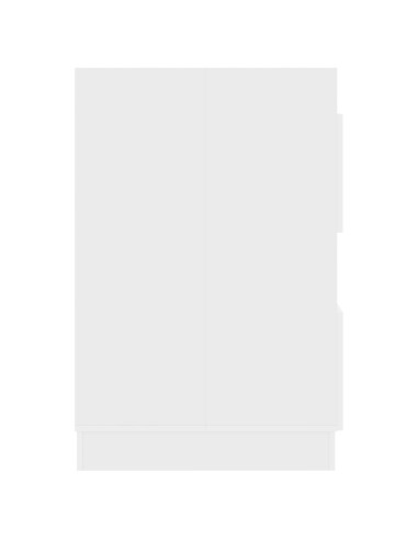 Mobile da lavanderia Bianco 50 x 68 x 102 cm Legno multistrato