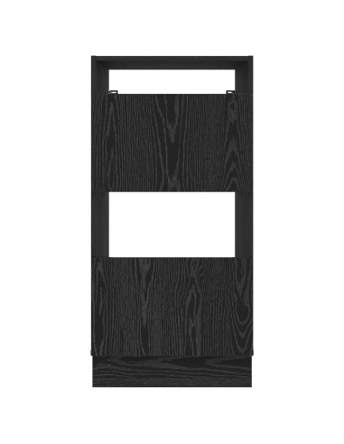 Mobile da lavanderia con porta Rovere Nero 50 x 68 x 102 cm