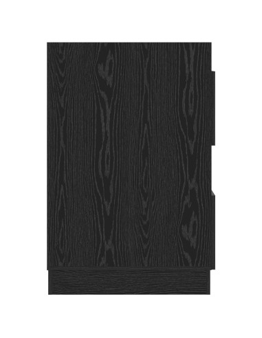Mobile da lavanderia con porta Rovere Nero 50 x 68 x 102 cm