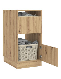 Mobile da lavanderia Rovere artigianale 50 x 68 x 102 cm 2