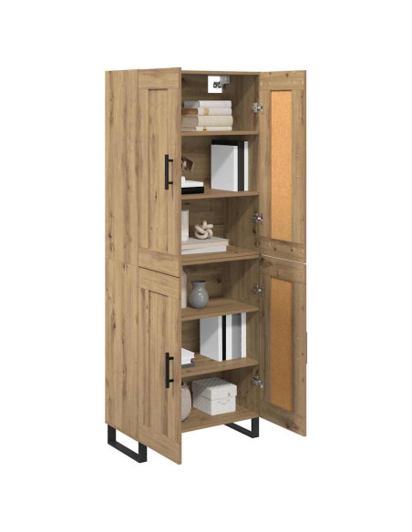 Credenza Rovere artigianale 69,5 x 34 x 180 cm
