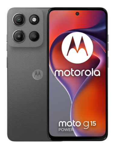 Motorola moto g15 power 17,1 cm (6.72") Doppia SIM Android 15 4G USB tipo-C 8 GB 512 GB 6000 mAh Grigio