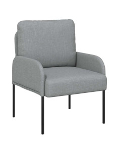 Divani con cuscino 55cm Grigio chiaro Legno compensato 2
