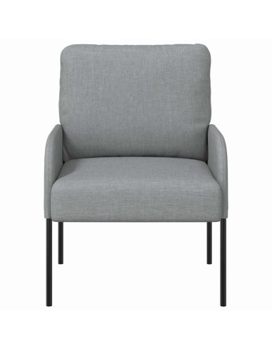 Divani con cuscino 55cm Grigio chiaro Legno compensato