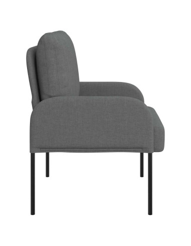 Divani con cuscino 55cm Grigio scuro Legno compensato