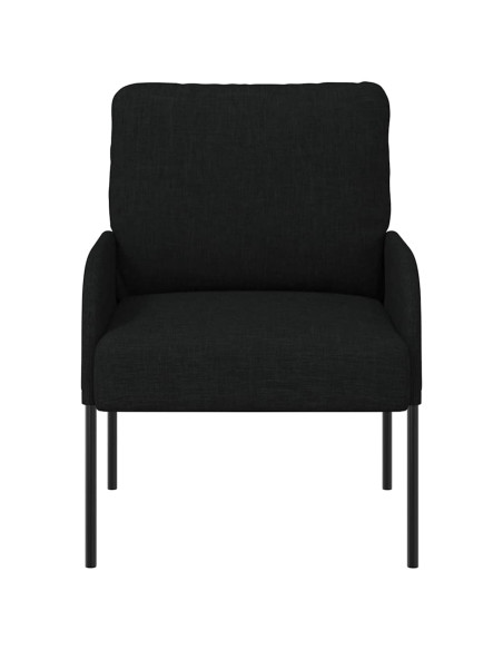 Divani con cuscino 55cm Nero Legno compensato