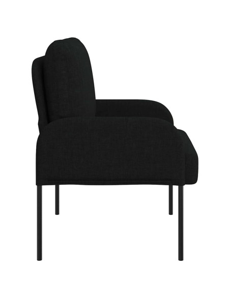 Divani con cuscino 55cm Nero Legno compensato