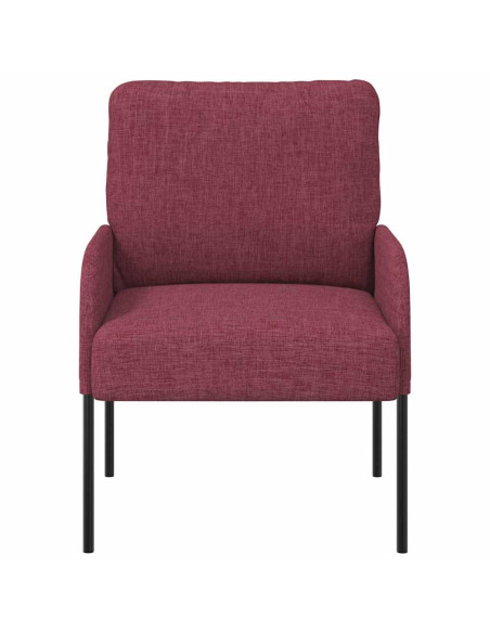 Divani con cuscino 55cm Rosso Vino Legno compensato