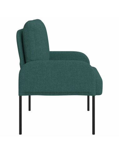 Divani con cuscino 55cm Verde Scuro Legno compensato