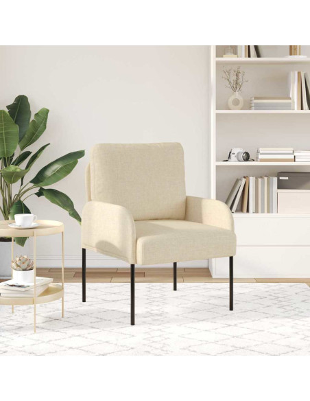 Divani con cuscino 55cm Crema Legno compensato
