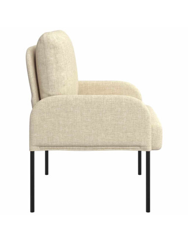 Divani con cuscino 55cm Crema Legno compensato