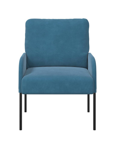 Divani con cuscino 55cm Blu Legno compensato