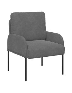 Divani con cuscino 55cm Grigio scuro Legno compensato 2