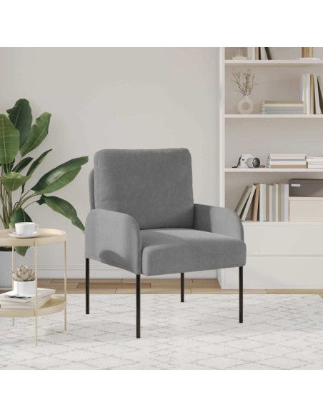 Divani con cuscino 55cm Grigio scuro Legno compensato