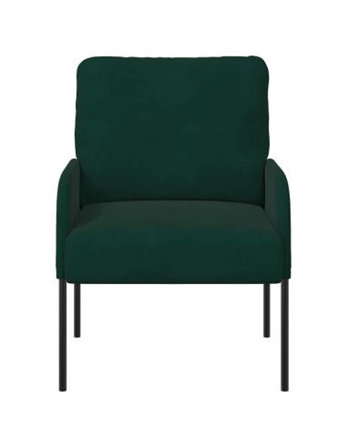 Divani con cuscino 55cm Verde Scuro Legno compensato