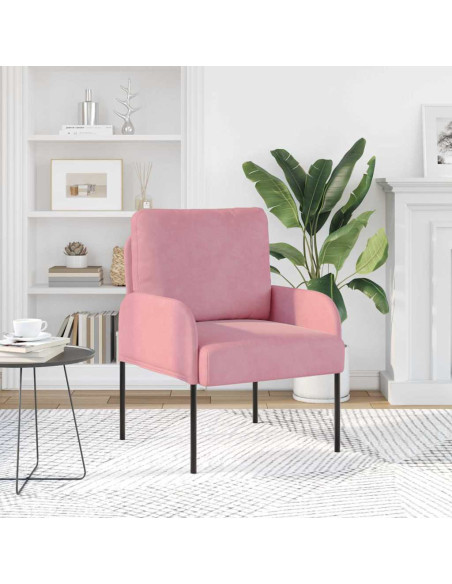 Divani con cuscino 55cm Rosa Legno compensato