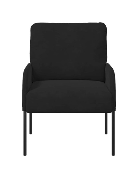 Divani con cuscino 55cm Nero Legno compensato