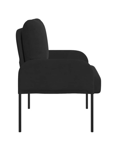 Divani con cuscino 55cm Nero Legno compensato