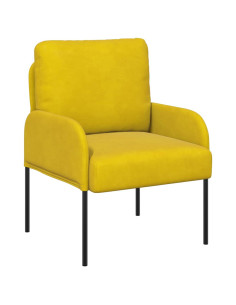 Divani con cuscino 55cm Giallo Legno compensato 2