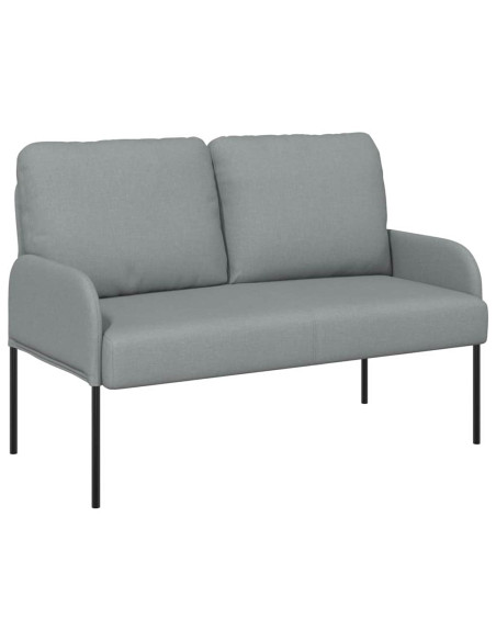 Divani con cuscino 110cm Grigio chiaro Legno compensato