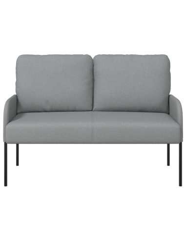 Divani con cuscino 110cm Grigio chiaro Legno compensato