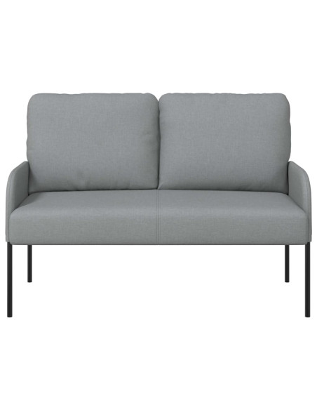 Divani con cuscino 110cm Grigio chiaro Legno compensato