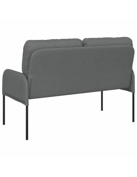 Divani con cuscino 110cm Grigio scuro Legno compensato