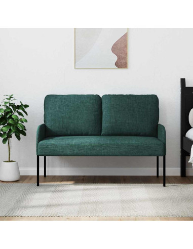 Divani con cuscino 110cm Verde Scuro Legno compensato