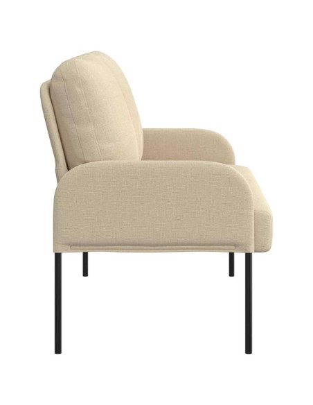 Divani con cuscino 110cm Crema Legno compensato