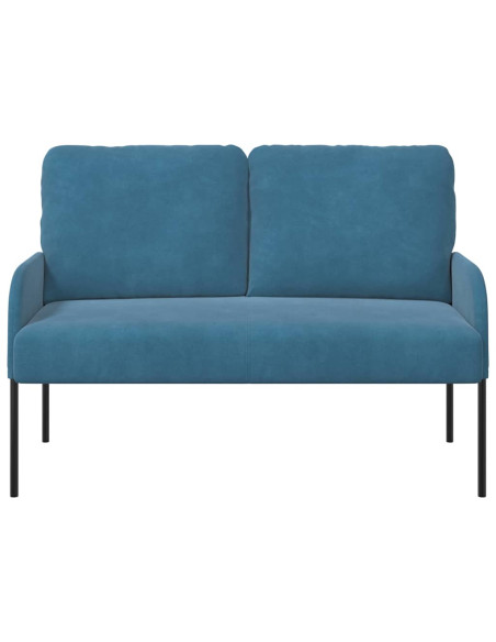 Divani con cuscino 110cm Blu Legno compensato