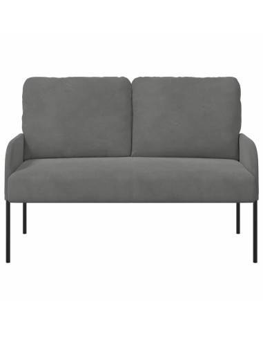 Divani con cuscino 110cm Grigio scuro Legno compensato
