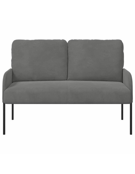 Divani con cuscino 110cm Grigio scuro Legno compensato