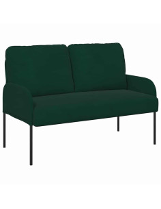 Divani con cuscino 110cm Verde Scuro Legno compensato 2
