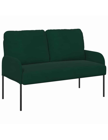 Divani con cuscino 110cm Verde Scuro Legno compensato