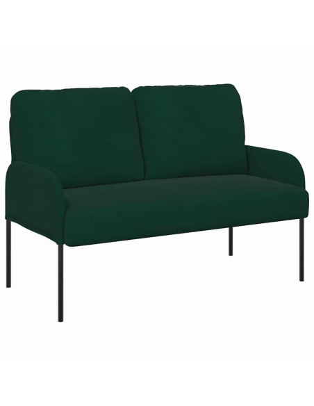 Divani con cuscino 110cm Verde Scuro Legno compensato
