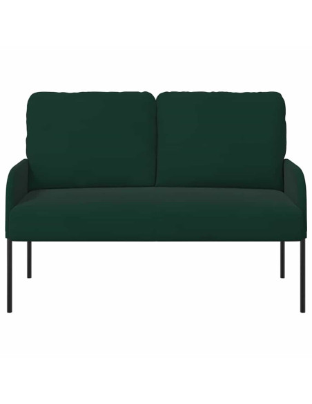 Divani con cuscino 110cm Verde Scuro Legno compensato