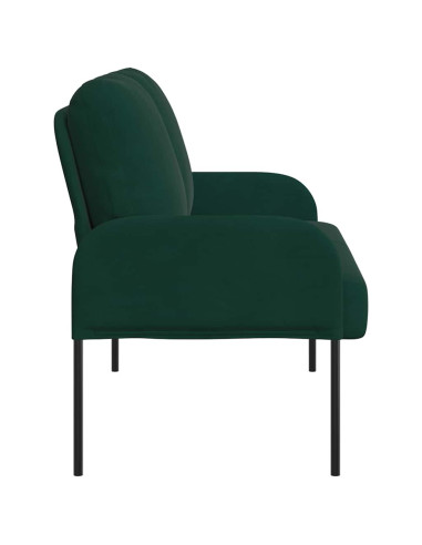 Divani con cuscino 110cm Verde Scuro Legno compensato