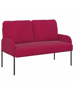 Divani con cuscino 110cm Rosso Vino Legno compensato 2