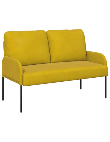 Divani con cuscino 110cm Giallo Legno compensato