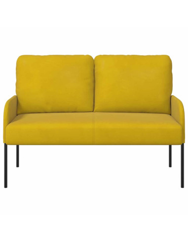 Divani con cuscino 110cm Giallo Legno compensato
