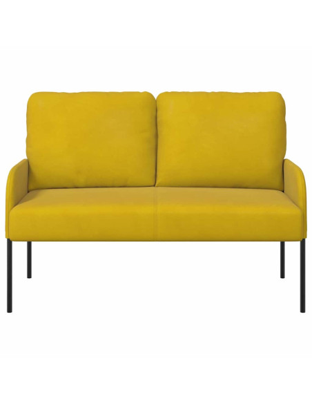 Divani con cuscino 110cm Giallo Legno compensato