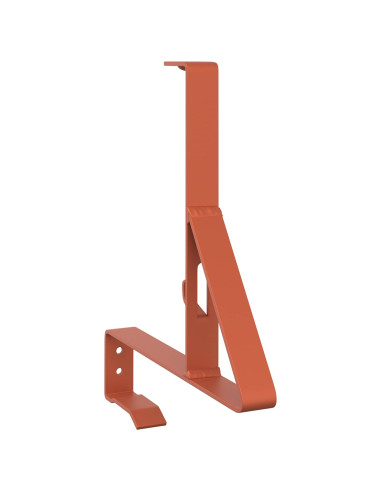 Supporto per guardia della neve Rosso 29,5 x 3 x 34,5 cm