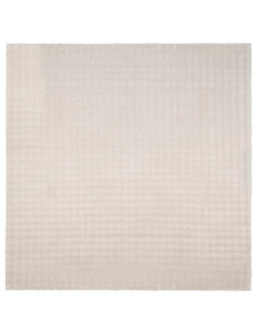 Tappeti per area Quadrato HUARTE Beige 120 x 120 cm Poliestere 2