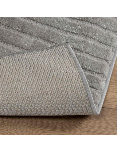 Tappeti per area Quadrato HUARTE Grigio 240 x 240 cm Poliestere